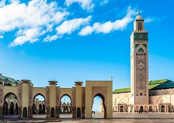 the- hassan ii mosque casablanca